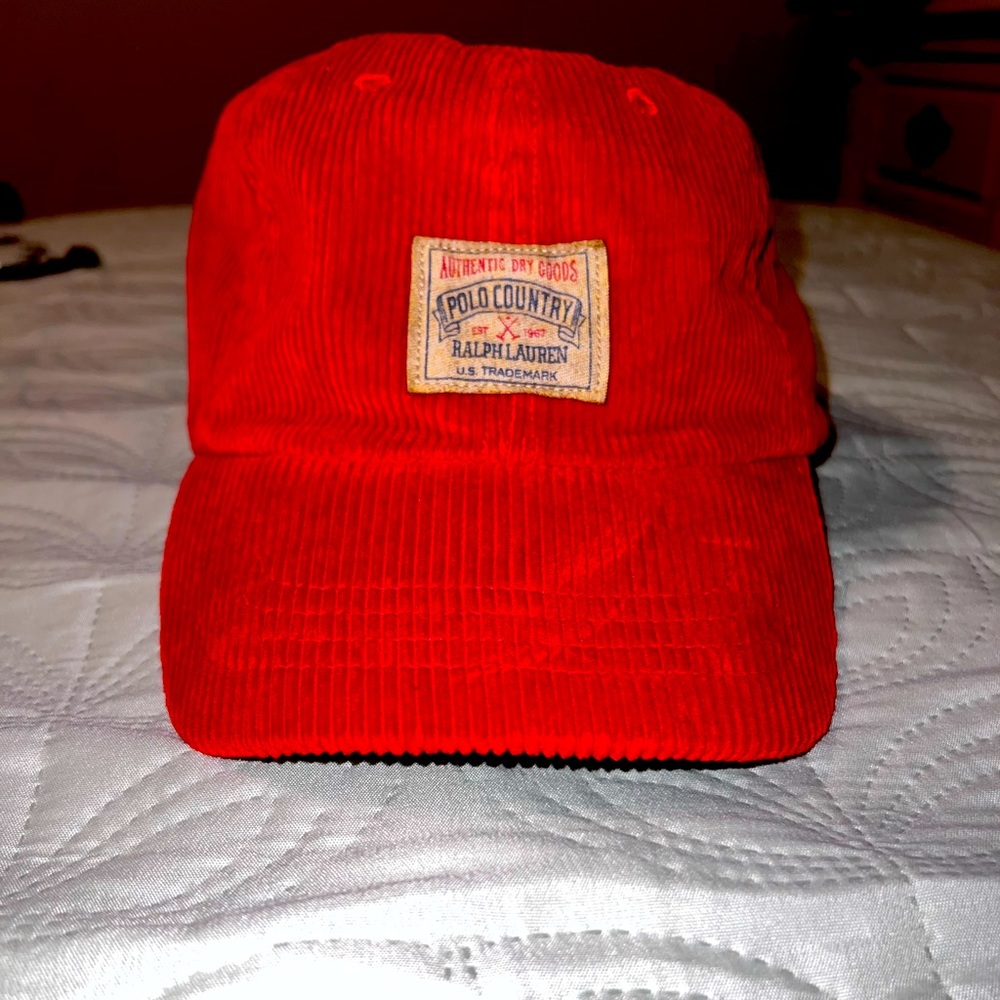 Corduroy Ralph Lauren Cap